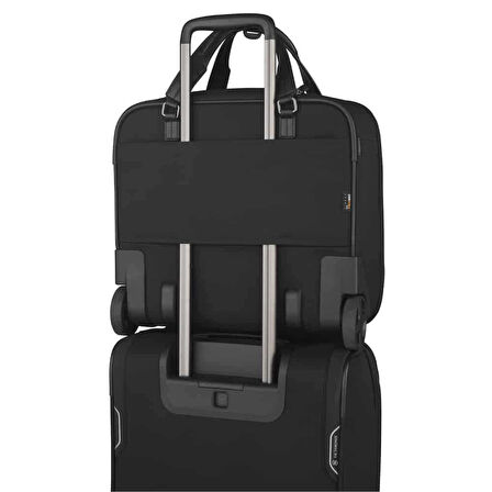 Victorinox 611476 Werks Professional Cordura Tekerlekli Evrak Çantası, Siyah