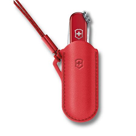 Victorinox 4.0670 Deri Kılıf 0.6223 Serisi Kırmızı