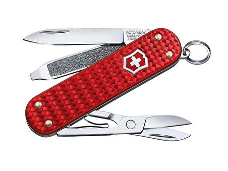 Victorinox 0.6221.401G SD Alox Kırmızı 58mm İsviçre Çakı