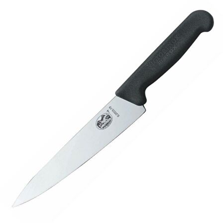 VICTORINOX ŞEF DİLİMLEME BIÇAK SİYAH SAP19 CM 5.2003.19