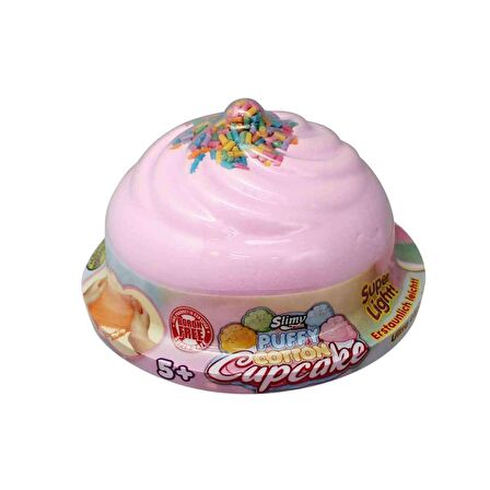 Slimy Puffy Cotton Cupcake-32260-Sarı