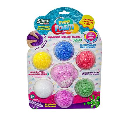 38008 Slimy Ever-Foam 7 Renk - Asya Oyuncak