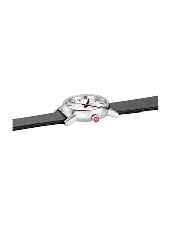 Mondaine Evo2 Black Vegan Grape Leather MSE.30110.LBV