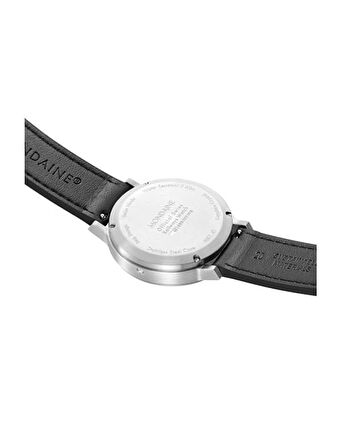 Mondaine Stop2go Black Vegan Leather Strap MST.41020.LBV.2SE