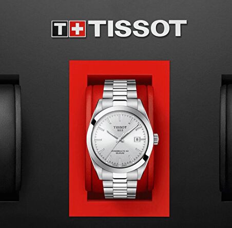 Tissot T1274071103100 Gentleman Powermatic 80 Silicium Erkek Kol Saati T127.407.11.031.00