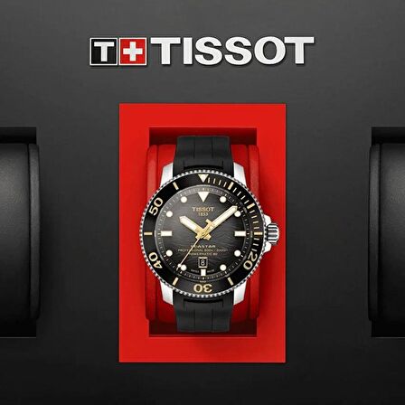 Tissot Seastar 2000 Professional Powermatic 80 T1206071744101 Erkek Kol Saati T120.607.17.441.01