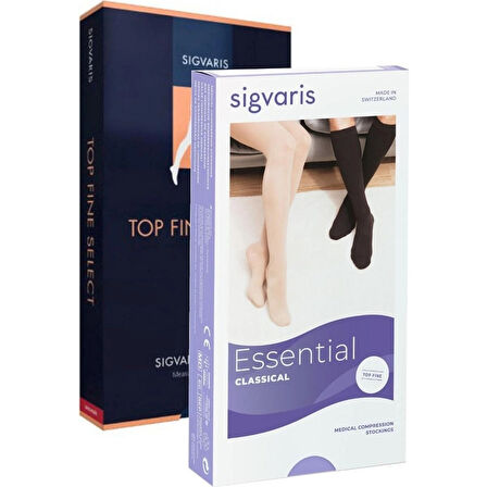 Essential Classical(Topfine Select-Eski Ismi)/Diz Altı/LARGE/LONG/OrtaBasınç/Açık Burun/Siyah