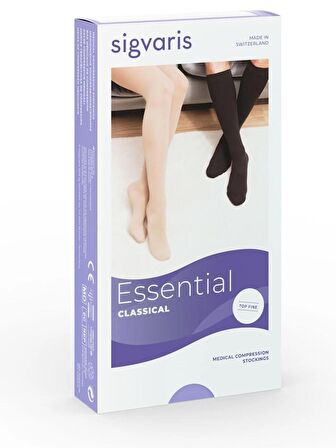 Essential Classical (TOPFİNE SELECT-ESKİ ISMİ) Small /diz Altı /orta Basınç /açık Burun /ten Rengi