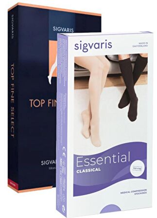 Essential Classical (TOPFİNE SELECT-ESKİ ISMİ) Large/Diz Altı /Orta Basınç /Açık Burun /Ten Rengi