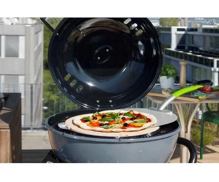 Aygaz Gurme Pizza Küreği Yeşil Saplı Alüminyum Ergonomik Mangal Aksesuarı