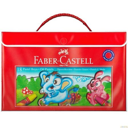 Pastel Boya 18 Renk Faber Castell Pastell 18 Renk Pastel Boya Tutacak Hediyeli