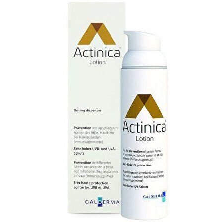 Galderma Actinica 50 Faktör Tüm Cilt Tipleri İçin Renksiz Güneş Koruyucu Krem 80 ml