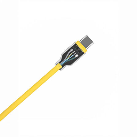 Sharge Phantom USB-C to Lightning 240W Hızlı Şarj Kablosu 