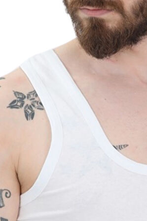 Erkek 6'lı Atlet Seti – Siyah, Beyaz ve Gri – Şık Özel Kutuda