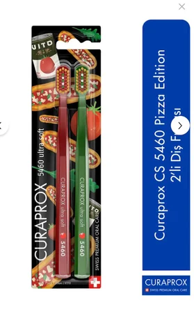 Curaprox CS 5460 Pizza Edition 2'li Diş Fırçası