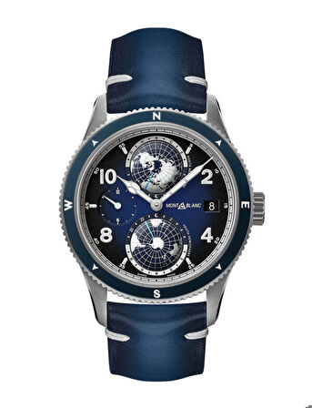 Montblanc 1858 Geosphere Erkek Kol Saat 125565