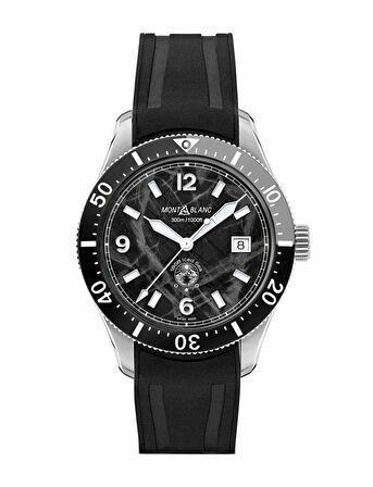 Montblanc 1858 Iced Sea Automatic Date 129372