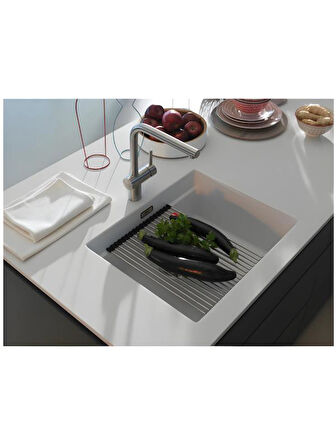 Franke Kubus 2 KNG 110-52 Bianco Granit Eviye