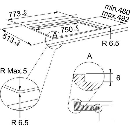 Franke FSM 804 İndüksiyon Ankastre Ocak