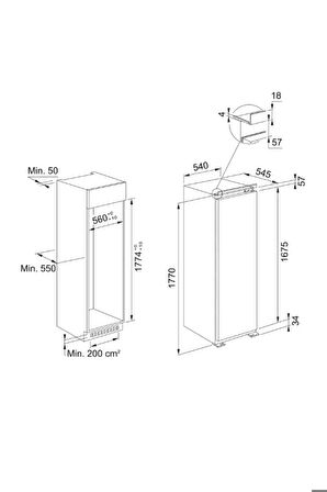 Ankastre Dondurucu FSDF 330 NF NE F