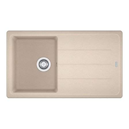 Franke BFG 611 Granit Evye, Avena, Buğday rengi, 86x50 cm, Tek hazne, Tezgah üstü, Damlalıklı