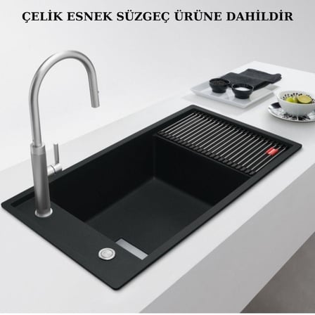 Franke FSG 611-88 Evye, Nero