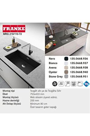 Evye MRG 110-72 Stone Grey 