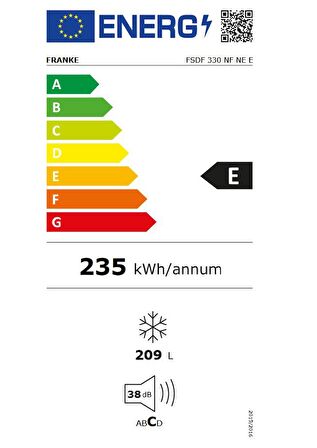 Ankastre Dondurucu FSDF 330 NF NE E
