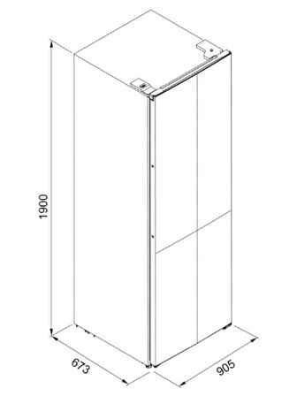 Franke FMD 600 TNF NE E Buzdolabı
