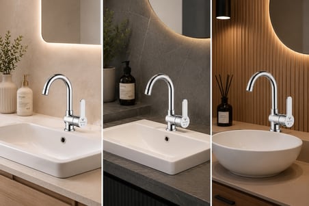 ELVORA JİVAL LÜX BANYO LAVABO BATARYASI