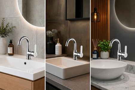 ELVORA SENA LÜX BANYO LAVABO BATARYASI