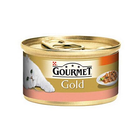 Gourmet Gold Alabalik Sebze Parça Etli Kedi Konservesi 85 Gr