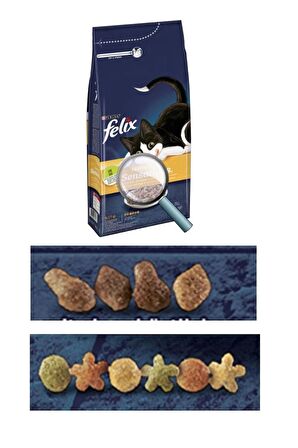 Felix Tavuk ve Hindili Kuru Kedi Maması 2kg