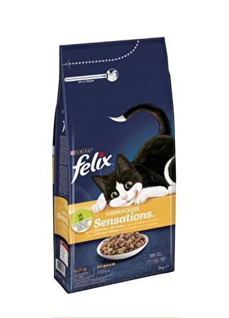 Felix Tavuk ve Hindili Kuru Kedi Maması 2kg