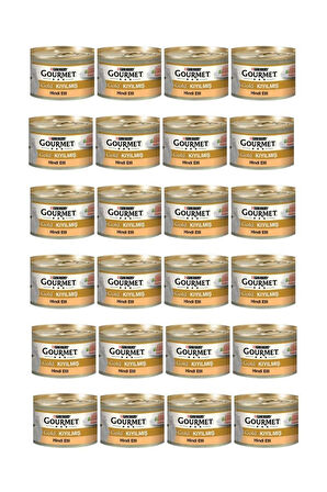 Gourmet Gold Kıyılmış Hindili Kedi Konservesi 85 Gr x 24 Adet