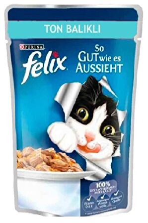 Felix Ton Balıklı 85 gr Yetişkin Kedi Yaş Mama