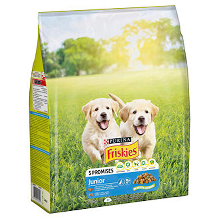 Friskies Tavuklu ve Sebzeli Yavru Köpek Maması 2400 G