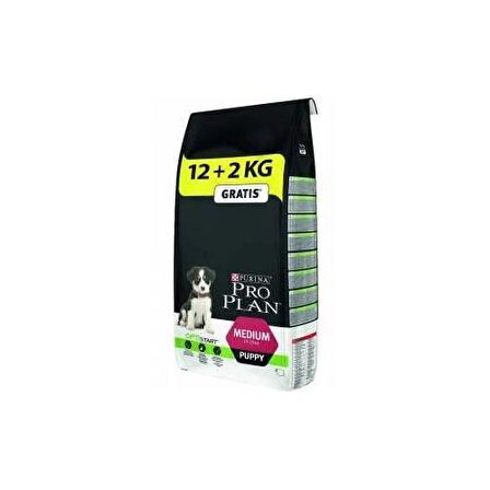 Pro Plan Medium Puppy Tavuklu 12 kg + 2 kg Orta Irk Yavru Köpek Maması