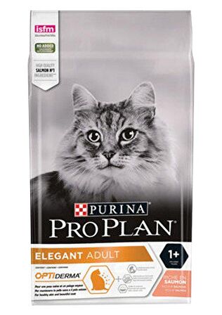 Proplan Elegant Adult Cat Somonlu Yetişkin Kedi Maması 1,5 Kg