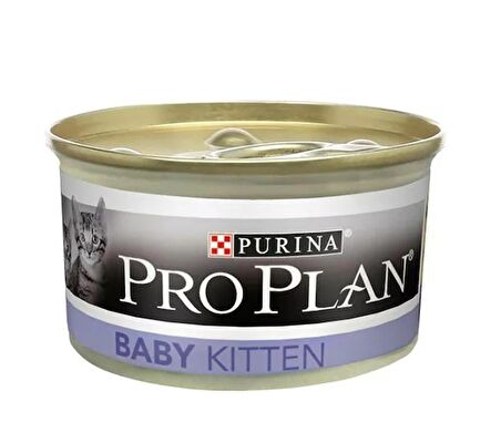 Pro Plan Baby Kitten Tavuklu Yavru Kedi Konservesi 85gr 24 Adet