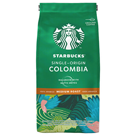 Starbucks Single Origin Colombia Öğütülmüş Kahve 200 Gr