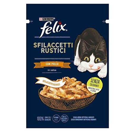 Purina Felix Tavuklu Lezzetli Et Dilimleri Punch 80 Gr