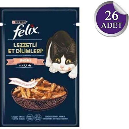 Felix Tasty Shreds Somon 26X80