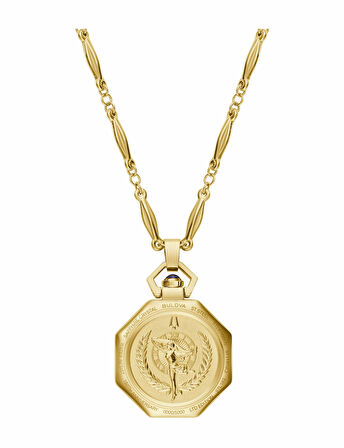 Bulova Rubaiyat Pendant Necklace 25,5 mm Quartz Saat 97L182