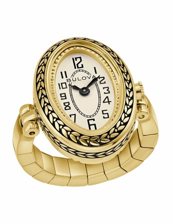 Bulova 17 mm Quartz Yüzük Saat 97L188