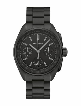 Bulova Lunar Pilot Black Hole Limitli Üretim 41 mm Quartz Saat 98A335