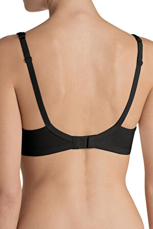Triumph Perfectly Soft İçi Boş Pedli Balenli Siyah Sütyen