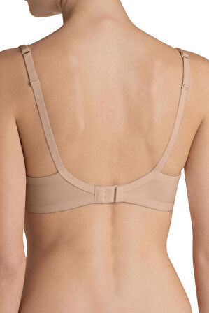 Triumph Perfectly Soft İçi Boş Pedli Balenli Ten Sütyen