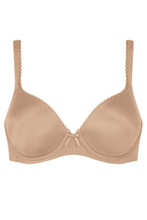 Triumph Perfectly Soft İçi Boş Pedli Balenli Ten Sütyen