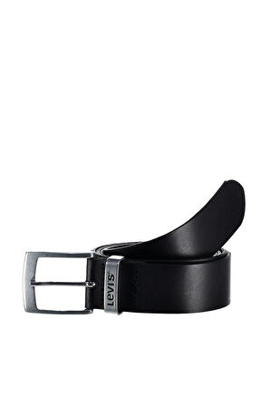 Levi's Hebron Belt Erkek Siyah Hakiki Deri Kemer 77134-0650